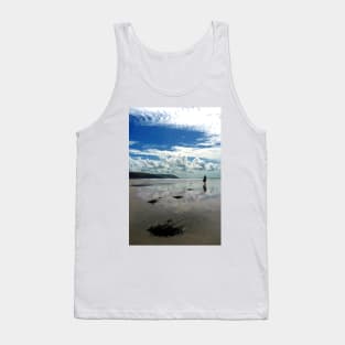 Sandy Beach Finistere Brittany Bretagne France Tank Top